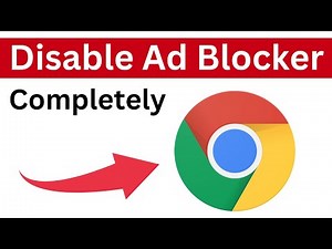 How to Disable Ad Blocker in Google Chrome on Laptop PC | Disable Ad Blocker Completely