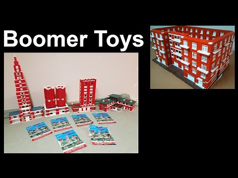 American Plastic Bricks - Lego Predecessor (Boomer Toys)