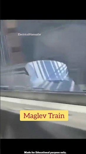 Maglev Train | World's Fastest Train | Magnetic Train