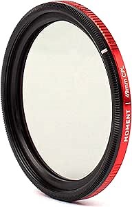 Moment AntiGlare CPL Filter – Circular Polarizer for Reducing Reflections & Enhancing Colors – 67mm