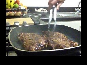 How to prepare,marinate and cook tender beef steak