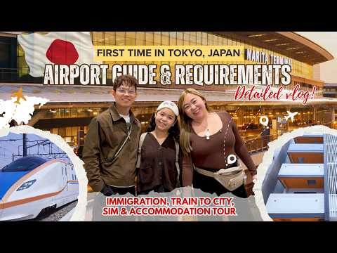 Tokyo Japan Travel: Airport Guide, Requirements & Accommodation Tour (detailed vlog) | Train to City