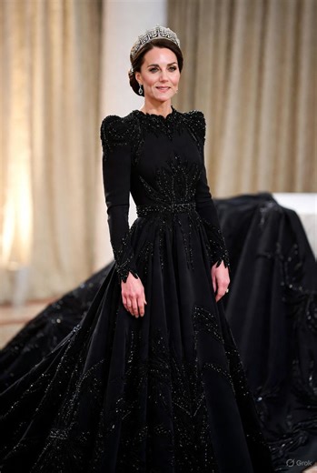 “Catherine’s Mesmerizing Black Dress Look Stuns Everyone!” #trendingnow #catherine #shorts | Pulse Report