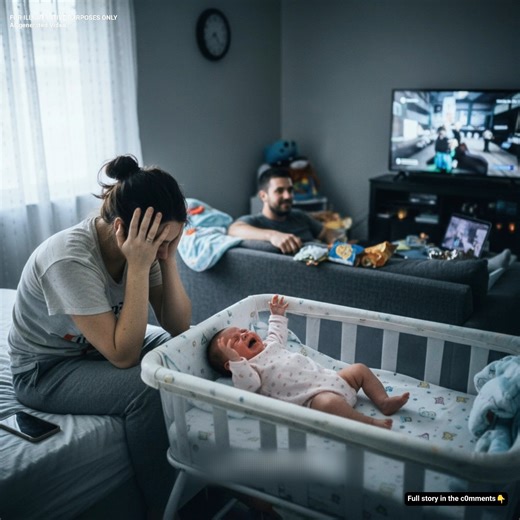 “I Worked All Day. I Need a Break.” – My Husband Said… and That’s When I Realized I Was Completely Alone The house was quiet except for my baby’s soft cries. Three weeks into motherhood, I was falling apart. My body ached, my shirt smelled of milk and sweat, and on the couch, Daniel scrolled through his phone, a half-empty soda beside him. “Could you help me with the bottles?” I asked softly. He didn’t look up. “I worked all day, Emma. I need a break.” A break. The word stung. I hadn’t slept mor