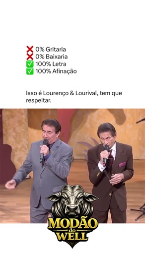 LOURENÇO & LOURIVAL NO MODÃO RAIZ BRUTO 🎶🔥