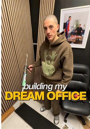building my dream office 🤩 #fyp #DIY