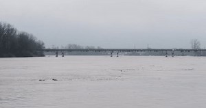 Muddy River Overflowing After Heavy Rain Stock Footage Video (100% Royalty-free) 3587867675 | Shutterstock