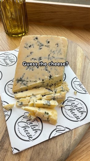 Guess the cheese? Close up clues only. No peeking at the comments. Winner gets our RESPECT! This one is golden, creamy, a little salty and beautifully veiny. It is one of the most loved blue cheeses in Wales and always a favourite on our counter. Any guesses? #welshcheese #bluecheese #artisancheese #cheeselover #cheesetasting #foodieuk #cheeseloversofinstagram #supportlocalfood #cheeseshop #cheeseboardideas | Welsh Cheese Company