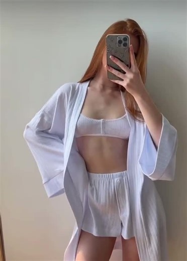 Women’s Cotton Wrap Robe With Wide Sleeves in 2 Colors - Etsy