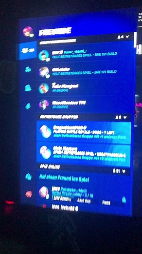 Fortnite Game Interface Screenshots Overview