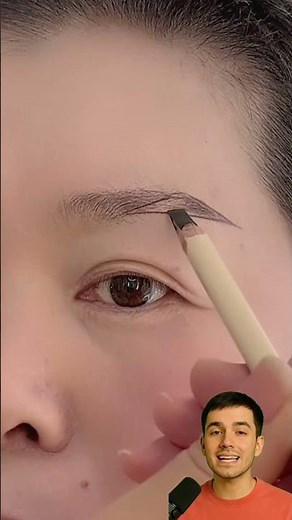 Thicker eyebrows in seconds 😍✍️