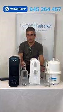 Depurador de agua CON y SIN deposito. #osmosisinversa #agua #flujodirecto
