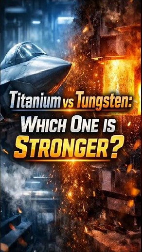Titanium vs Tungsten : which One is stronger?