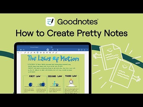 How to Create Pretty iPad Notes