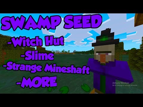 GREAT Swamp Seed For Minecraft: Bedrock Edition!