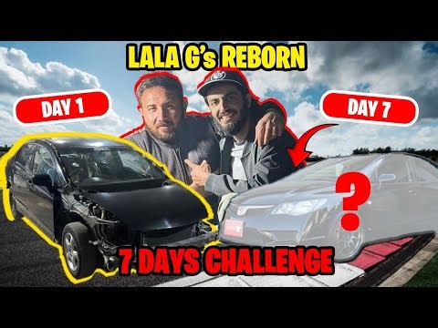 Lala G's Honda reborn 7 days Challenge🔥 haji sahab lala g my friend