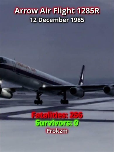 Arrow Air Flight 1285R #aviation#aviationdisaster #planecrash