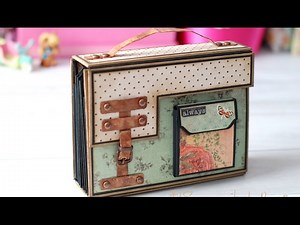 Tutorial scrapbooking Album maleta 💼
