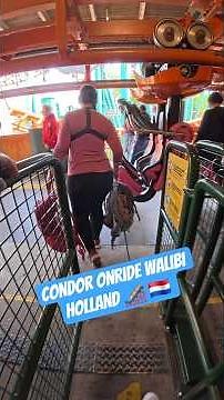 Condor Onride Walibi Holland 🎢 🇳🇱 #rollercoaster #achtbaan #themepark #ride #viral #walibi #fyp
