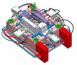 [Hot Item] Benz MID Console Plastic Injection Molding for Auto Mucell Foaming Part