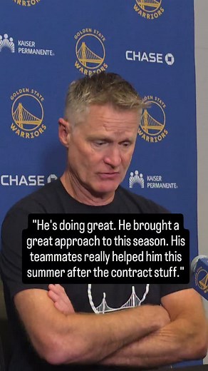 2K views · 86 reactions | Steve Kerr on Kuminga's attitude | 95.7 The Game | Facebook