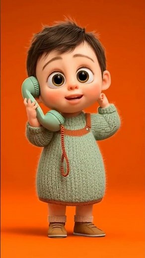 Toddler Calling on Phone 📞 | Cute Baby Talking Moments