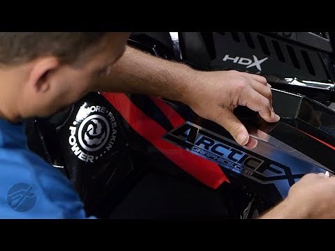 ArcticFX Graphics | How to Install a Sled Wrap