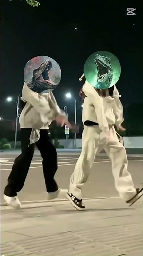 Pov Rexy and Blue... Dancing on the indomonus rex dead body