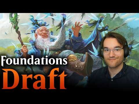 Drafting the Best Deck in Foundations! | MTG Foundations Quick Draft