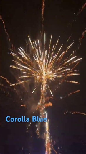 Funke Corolla Blue #fireworks #pyro #funke
