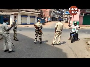 62K views · 1K reactions | CRPF begins duty in GOA, lockdown day 7 Morethan 240 CRPF are on duty in Goa to ensure 100% lockdown in the state. The CRPF were seen at every junction and major roads in Goa. Watch | Goa365 TV | Facebook