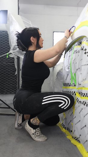 Custom Truck Bodyliner by ABC - Lucky 13 Paintshop