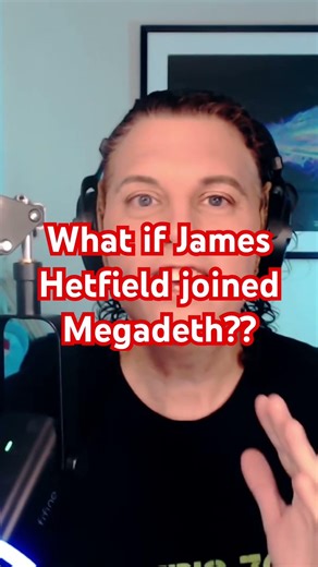 Metallica vs Megadeth - James joins Mustaine! #shorts