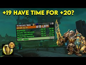 +19 The Necrotic Wake | Prot Paladin PoV | World of Warcraft 11.0.7 WoW