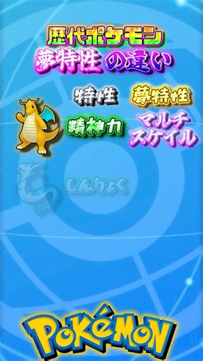 歴代ポケモン夢特性の違い【ポケモン】【M次元ラッシュ】 #shorts #memes #ポケモン #pokemon #pokemonmemes #ポケモンza #pokemonza