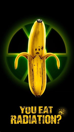 You’re Eating Radiation Every Day 😱 (But It’s Safe) #shorts