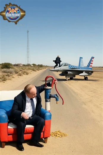 Trump Hits The handpump and fly away 😜 Funny Ai #satire #shortsfeed #trending