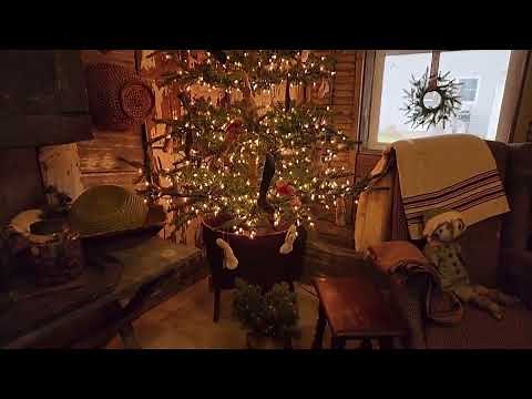 Shop with me for Primitive Antiques at Cornfield Primitives at Christmas