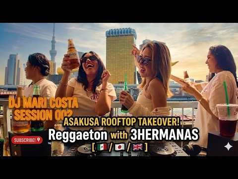 DJ Set by the Golden Jalapeño | Reggaeton Mix, Asakusa Tokyo with tacos 3Hermanos Crew 金のハラペニョをバックに