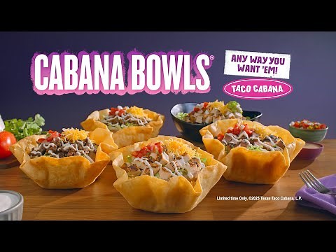 Cabana Bowls and NEW Cabana Salad