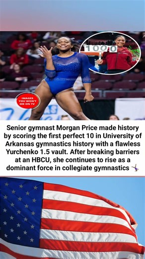 Morgan Price Makes History with Perfect 10 🤸🏾‍♀️🔥 #shorts