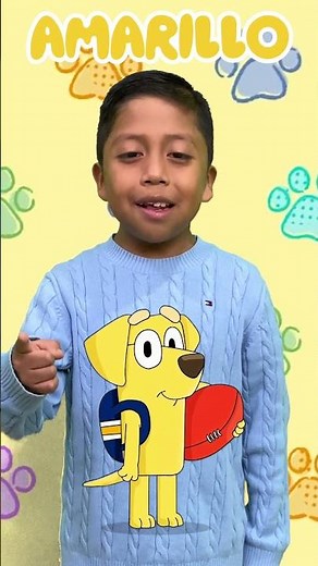 Aprende los colores con Bluey y sus amigos #cancioninfantil #education #colors