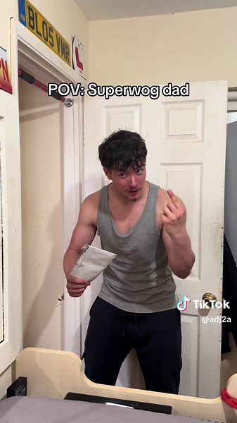 Superwog dad #comedy #foryou #adj2a | dad pov