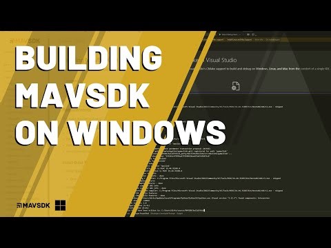 Building MAVSDK C++ Library on Windows 1