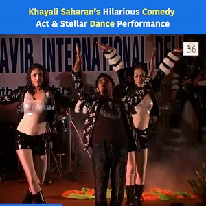 15K views · 269 reactions | Khayali Saharan’s Comedy Hilarious Act & Stellar Dance Performance #KhayaliSaharan #comedy #dance #liveperformance #Lehren | Lehren | Facebook