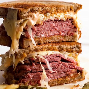 Homemade Pastrami - I swear there is nothing better!!!! https://www.recipetineats.com/reuben-sandwich-recipe/ | RecipeTin