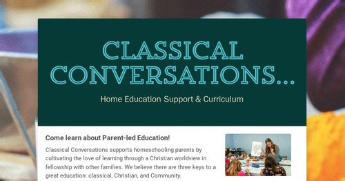 Classical Conversations…