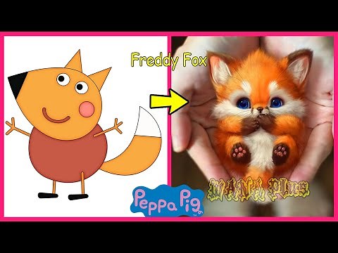 🐷 Peppa Pig: Family and Friends IN REAL LIFE 👉‪@WANAPlus‬