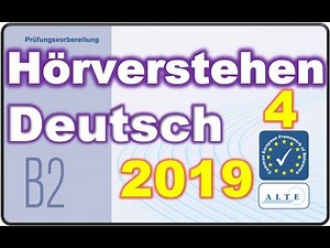 Telc B2 Prüfung Modelltest (4) B2 allgemein Hörverstehen Deutsch