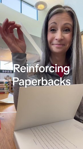Extending the Life of Library Paperbacks with Easy Cover Reinforcement
